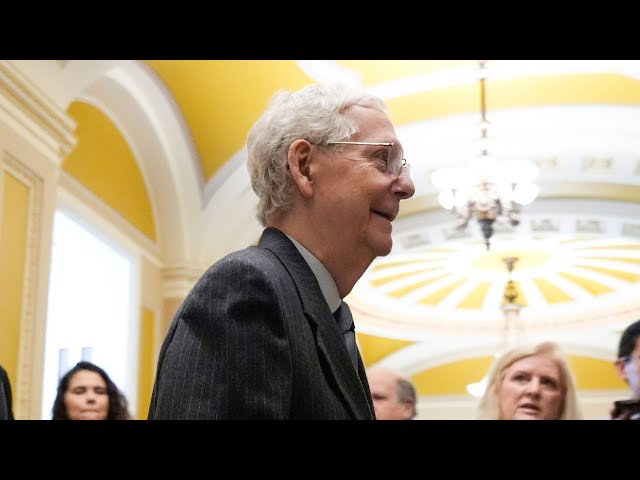 Mitch McConnell announces he's stepping down from U.S. Senate in November