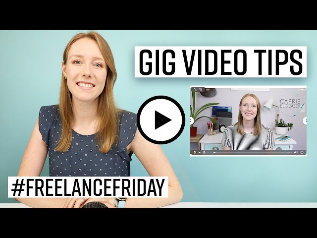 Fiverr Gig Video Tips for Trust and Transparency | #FreelanceFriday with a Fiverr Pro