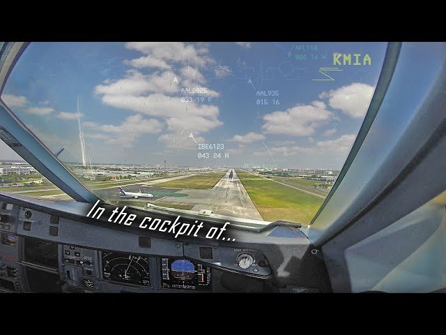 IN THE COCKPIT OF IBERIA A330 LANDING AT MIAMI! + ATC Radar/Audio
