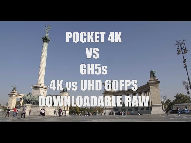 Blackmagic Pocket Cinema Camera 4k vs GH5s