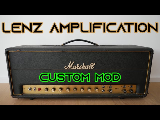Custom Mod IR Test | 1970 Super PA | LENZ Amplification