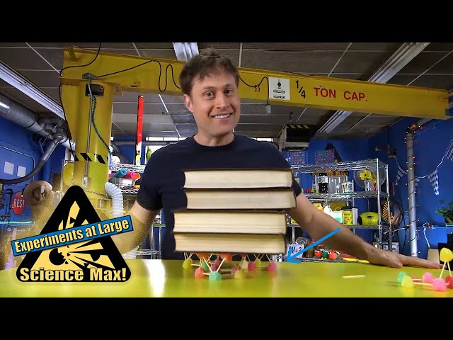Science Max | BUILD IT YOURSELF | CANDY Geodesic Dome | Structure | EXPERIMENT