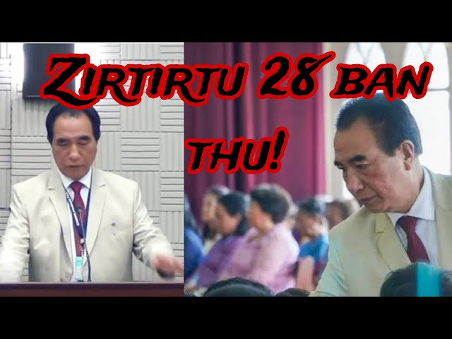Kan Chief minister  hi a mangang ani!!Pu Duhoma sermon tawi ril zet mai hi(react)