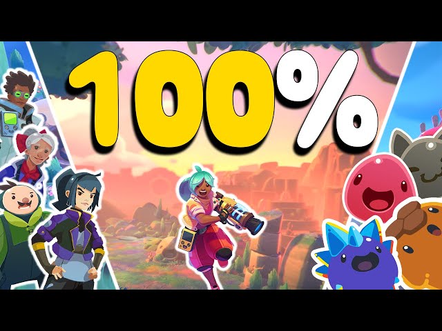 I played 100% of Slime Rancher