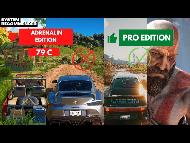 AMD Adrenalin VS Pro Edition for Gaming - Driver Comparison - Which One is Better for Gaming in 2023