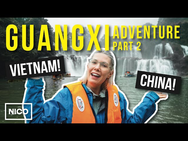 Exploring Guangxi Part 2 | Epic waterfalls, Zhuang culture and China's best cycle route (含中文字幕)