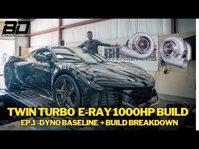 Worlds First Twin Turbo 2024 E-Ray Corvette Build Ep.1- Dyno Baseline. 1000hp or bust!