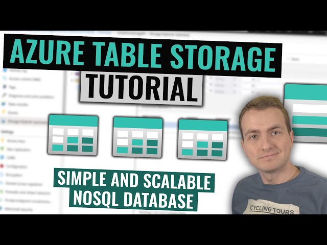 Azure Table Storage Tutorial | Easy and scalable NoSQL database
