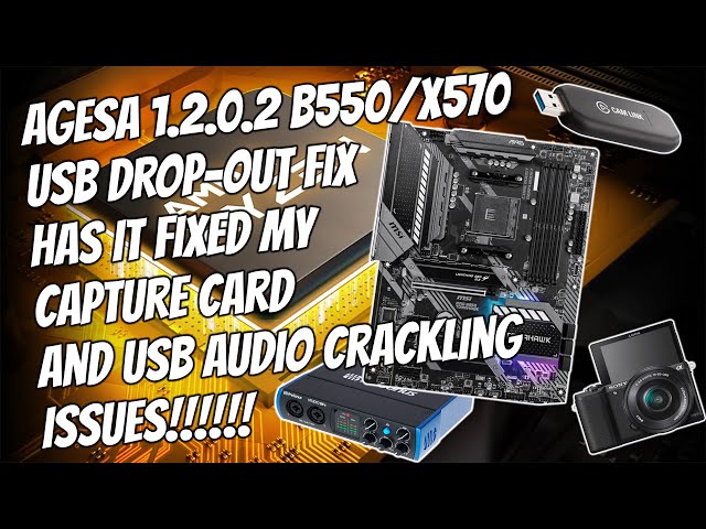 3 Weeks Later - AMD Agesa 1.2.0.2 B550/x570 USB Disconnecting Issue FIX!!!!
