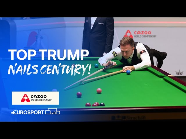 ✨ Dazzling century break from Judd Trump! | 2024 World Snooker Championship Highlights