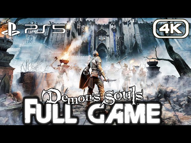DEMON'S SOULS REMAKE PS5 Gameplay Walkthrough FULL GAME (4K 60FPS) No Commentary