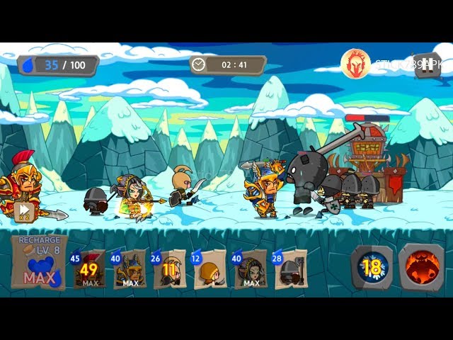 🤴🏻Royal Defense King⚜️Unlock All HEROES Part 5⚔️STAGE 34 - 39 Apk Mod Android/IOS Best Gameplay #FHD