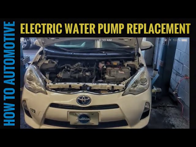 How To Replace Your Electric Water Pump On A Toyota Prius C