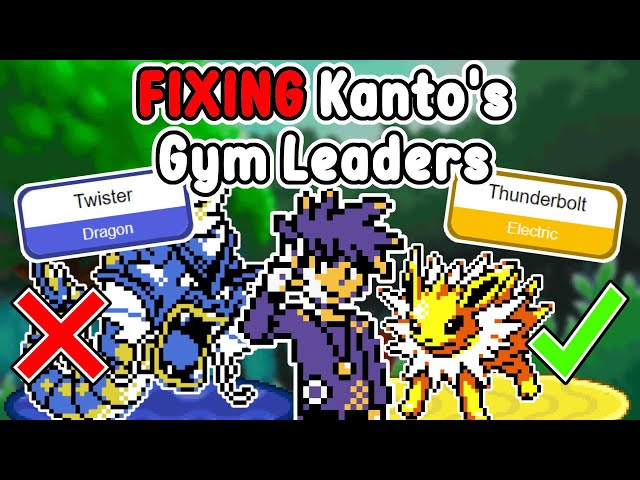 Fixing Kanto's Gym Leaders (Gen 2)