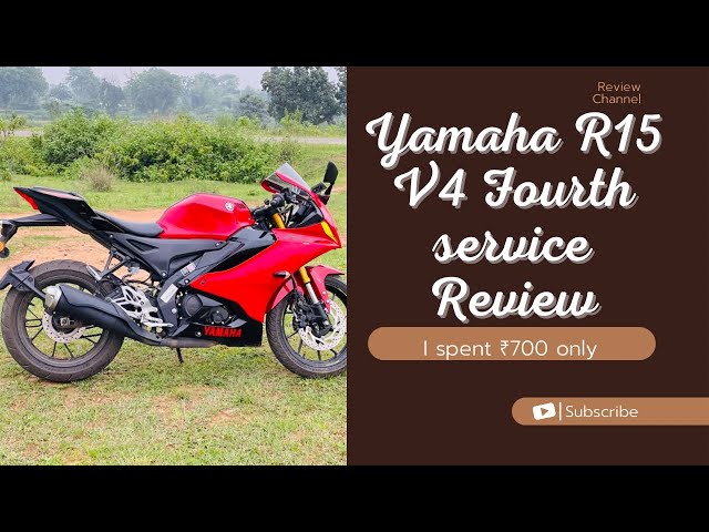 Yamaha R15 V4 Fourth Service Review