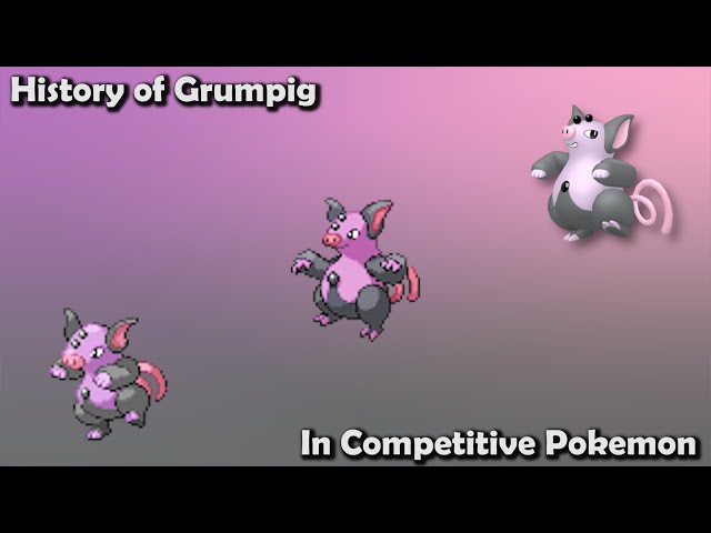 How GOOD was Grumpig Actually? - History of Grumpig in Competitive Pokemon