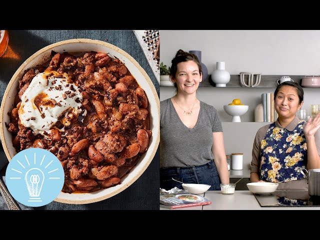 Jenn de la Vega's Cocoa Coriander Chili | Genius Recipes