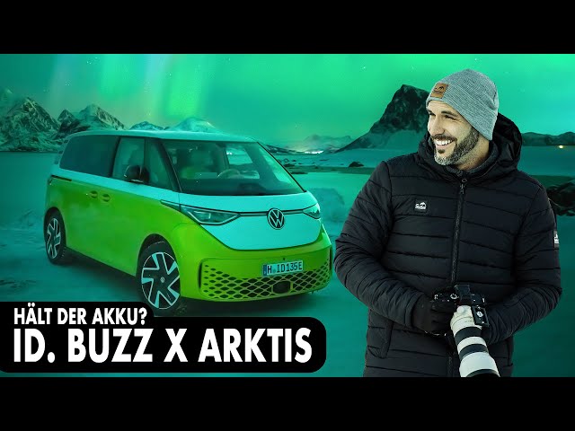 Elektro Auto Test in Arktis - VW ID. Buzz - Hält der Akku im Winter? | Jaworskyj