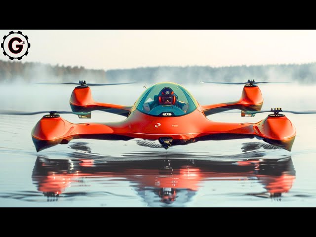 EPIC FUTURISTIC FLYING VEHICLES YOU DIDN'T KNOW EXIST
