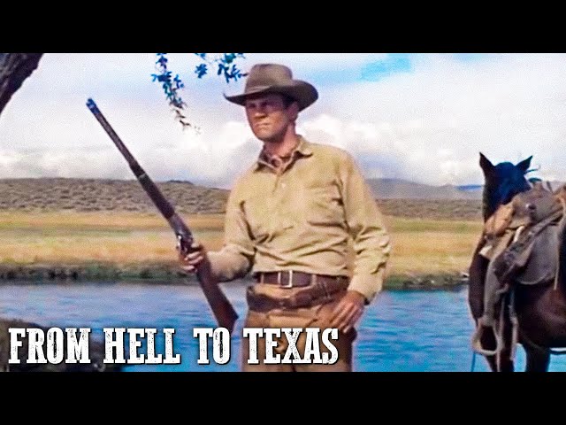 From Hell to Texas | Don Murray | Action Movie | Old Western | Romance | English