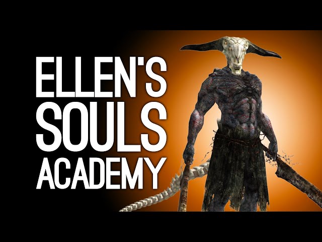 Playing Dark Souls for the First Time! Soulsborne Noob Hunts the Capra Demon - Ellen's Souls Academy