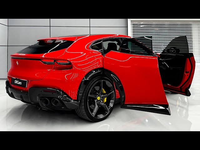 2024 Ferrari Purosangue - Sound, Interior and Exterior in details
