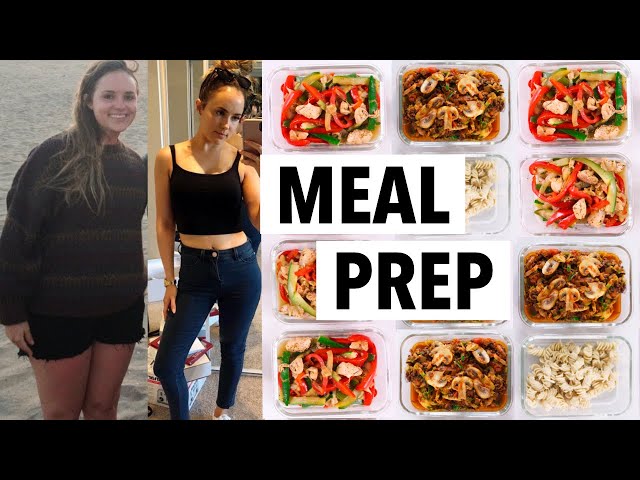 WEIGHT LOSS MEAL PREP WEEK FOR WOMEN (1 WEEK IN 1 HOUR) | how I lost 50+ lbs