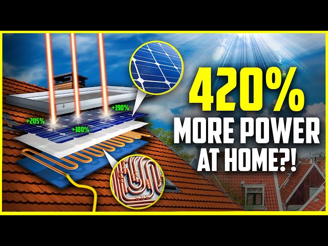NEW Hybrid Solar Panel 2.0 Delivers 100% Off Grid Energy