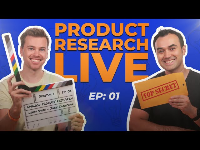 How to Do Amazon Product Research: Live! (Episode 1)