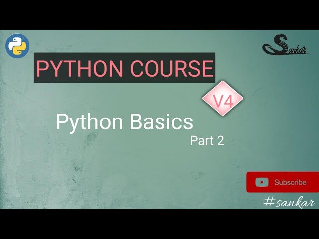python basics(part2)