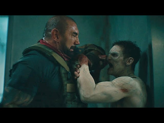 Army of the Dead | Dave Bautista vs. Zombies Fight Scene