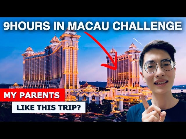 BRUTALLY HONEST | SPENDING 9HOURS in MACAU challenge! WORTH IT? | My parents like this plan? 😨