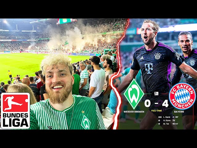 Bremen vs. FC Bayern - Stadionvlog 🇩🇪 | KANE IST DIREKT DA 1.TOR 🔥 | ViscaBarca