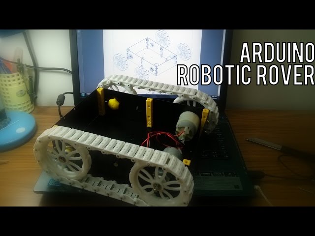 4WD Land Rover Using Arduino (UI Designed on LabVIEW)