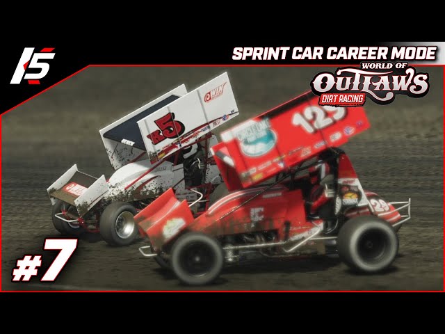 Sprint Car Career Mode - EP #7 - World of Outlaws Dirt Racing