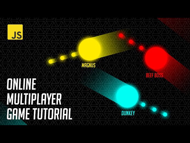 Online Multiplayer JavaScript Game Tutorial - Full Course