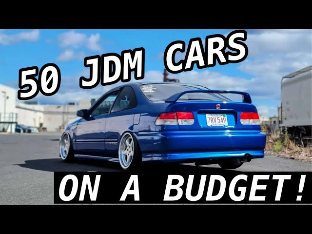 Top 50 JDM Sports Cars For Less Than $10k!