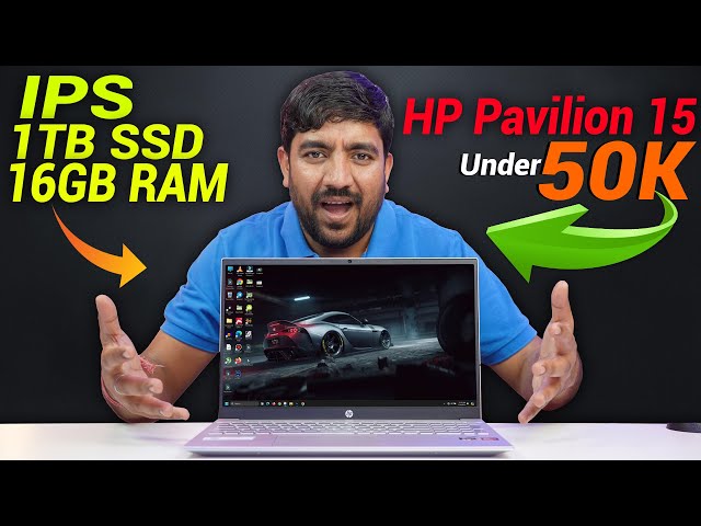 HP Pavilion 15-eh1047AU AMD Ryzen 5 Laptop | 🔥Best Laptop Under 50000 For Students & Coding [Hindi]