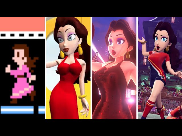 Evolution of Pauline in Super Mario Games (1981 - 2022)