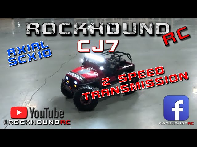 Rockhound RC Adventures: The 2 speed transmission on the AXIAL SCX10 CJ7, is it worth the upgrade?