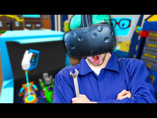 FIXER UPPER! | Job Simulator #3 (HTC Vive Virtual Reality)