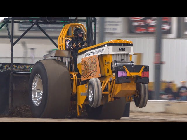 Tractor Pulling 2024: Midwest Winter Nationals Shipshewana. Wednesday Test Passes.