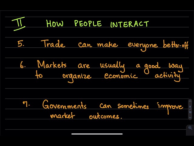 1.6 Principle 5: Trade can make everyone better off