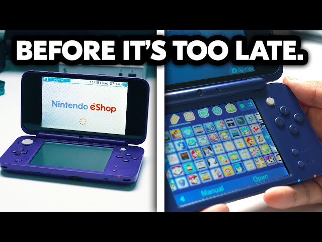 The eShop is dead! It's time to Mod your 3DS.
