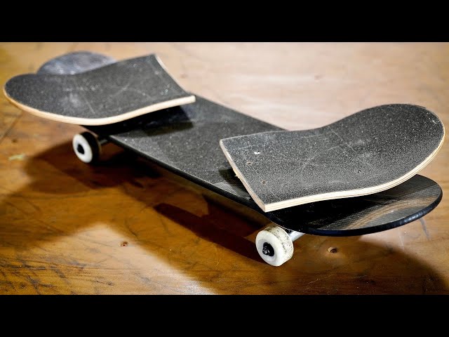 WTF IS A DOUBLE SPINNING SKATEBOARD?!