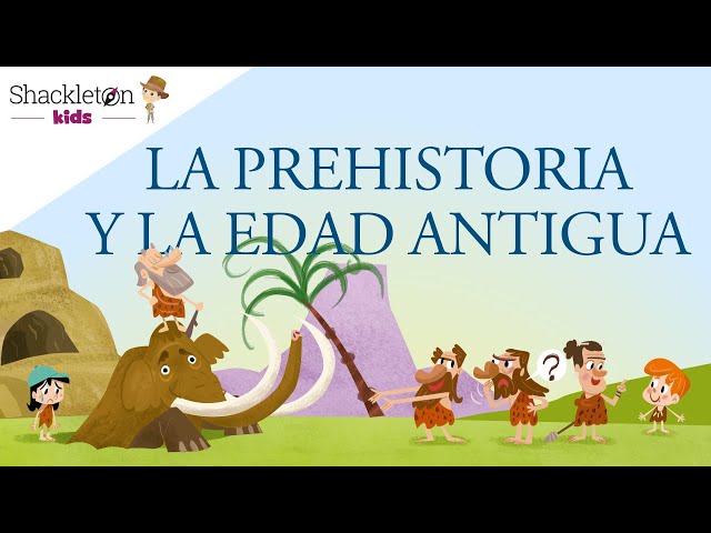 Historia de España para niños: 1.La prehistoria y la Edad Antigua para niños | Shackleton Kids