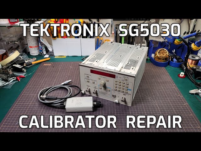 Tektronix SG5030 Levelled Sinewave Generator Repair