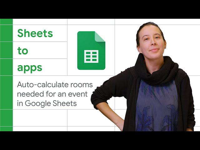 Auto-calculate rooms needed for an event in Google Sheets