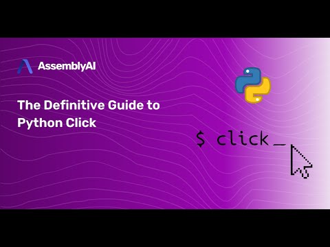 Python Click Guide