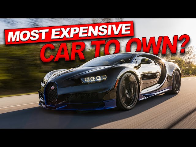 The ENTIRE Cost of Owning a BUGATTI CHIRON.. ($44,000 Fuel Tank)